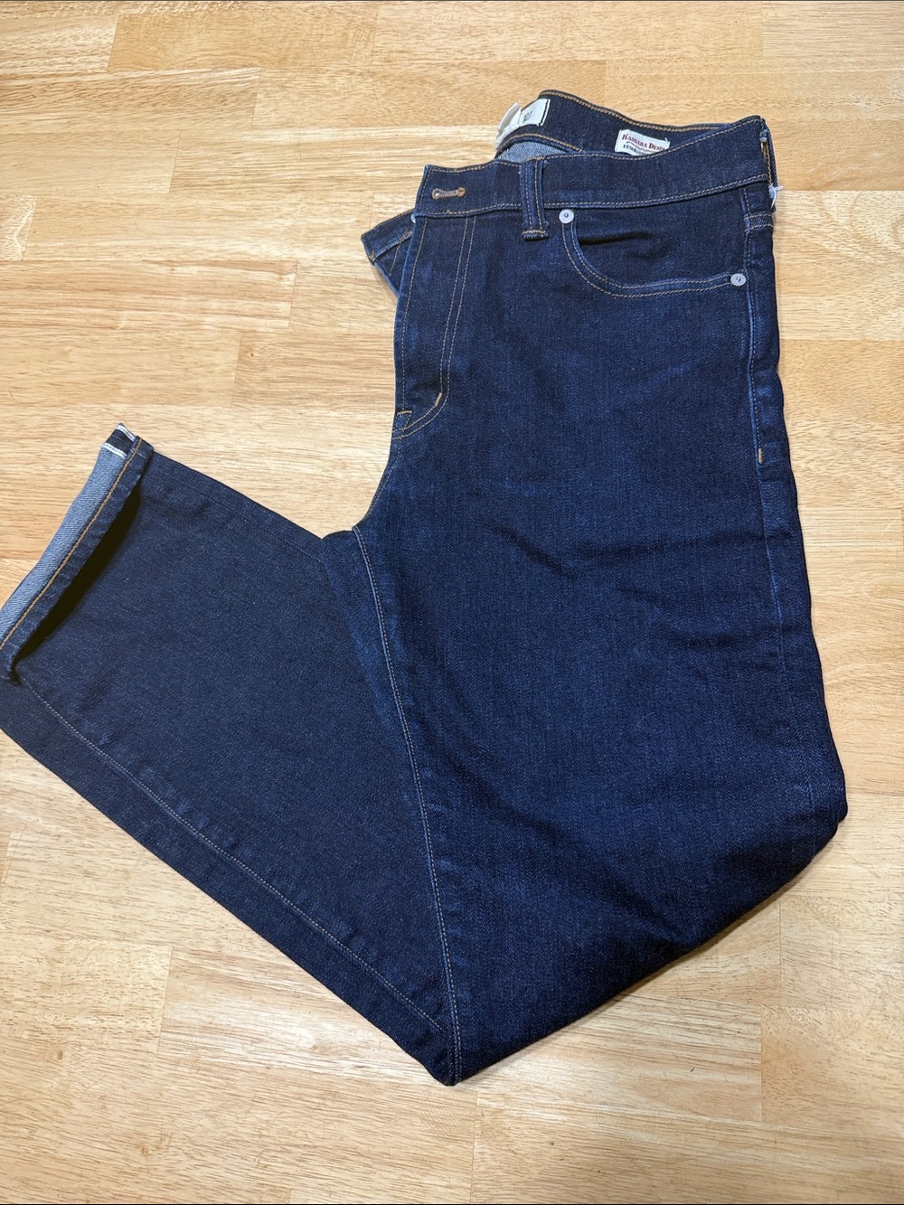 Madewell Straight-Leg 1991 selvedge denim